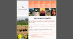 Desktop Screenshot of louvain.co.za